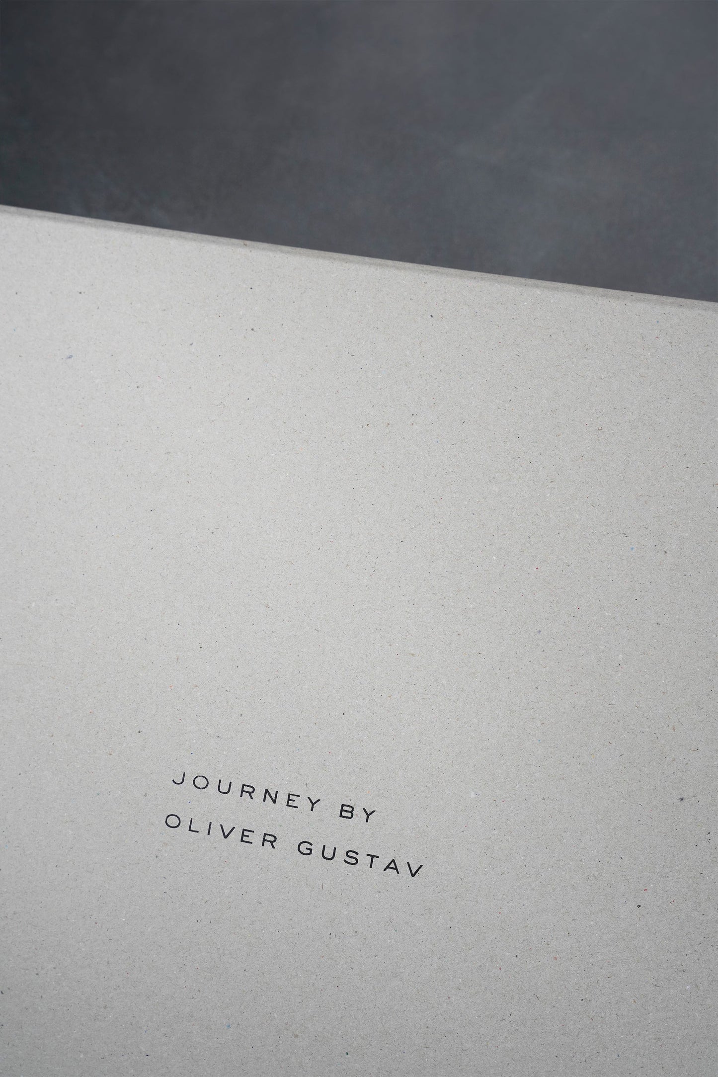 Aluminum Side Table — Journey by Oliver Gustav packaging detail