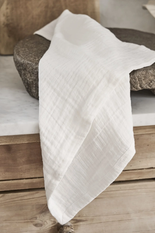 DALE KITCHEN TOWEL — White