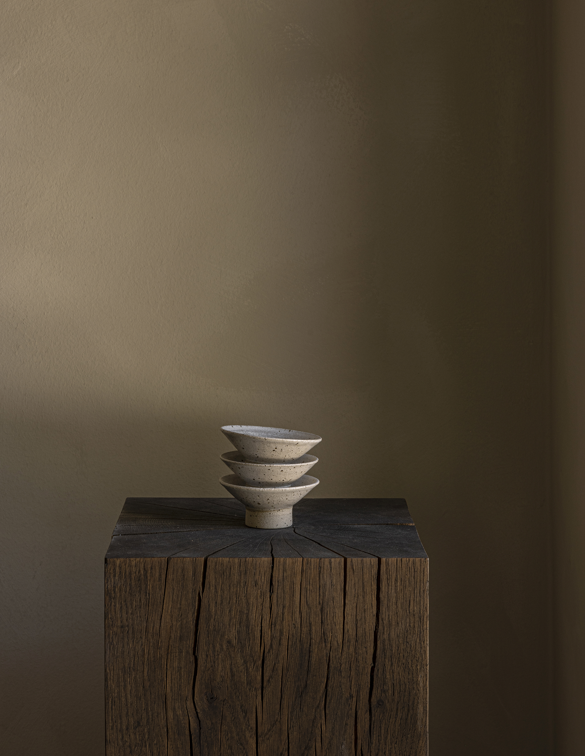 No. 16 Saki Bowl / 9 cm / Speckled