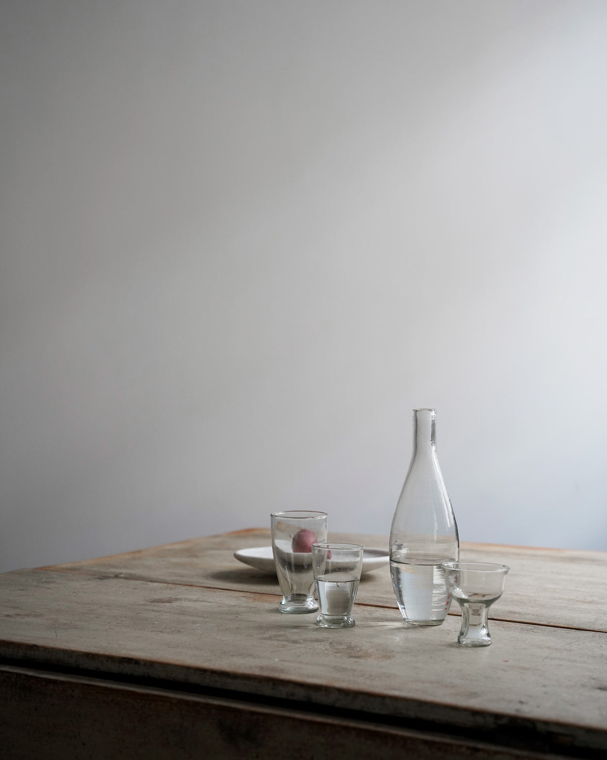 Matte / Clear Glassware Bottle