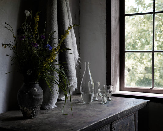 Matte / Clear Glassware Bottle