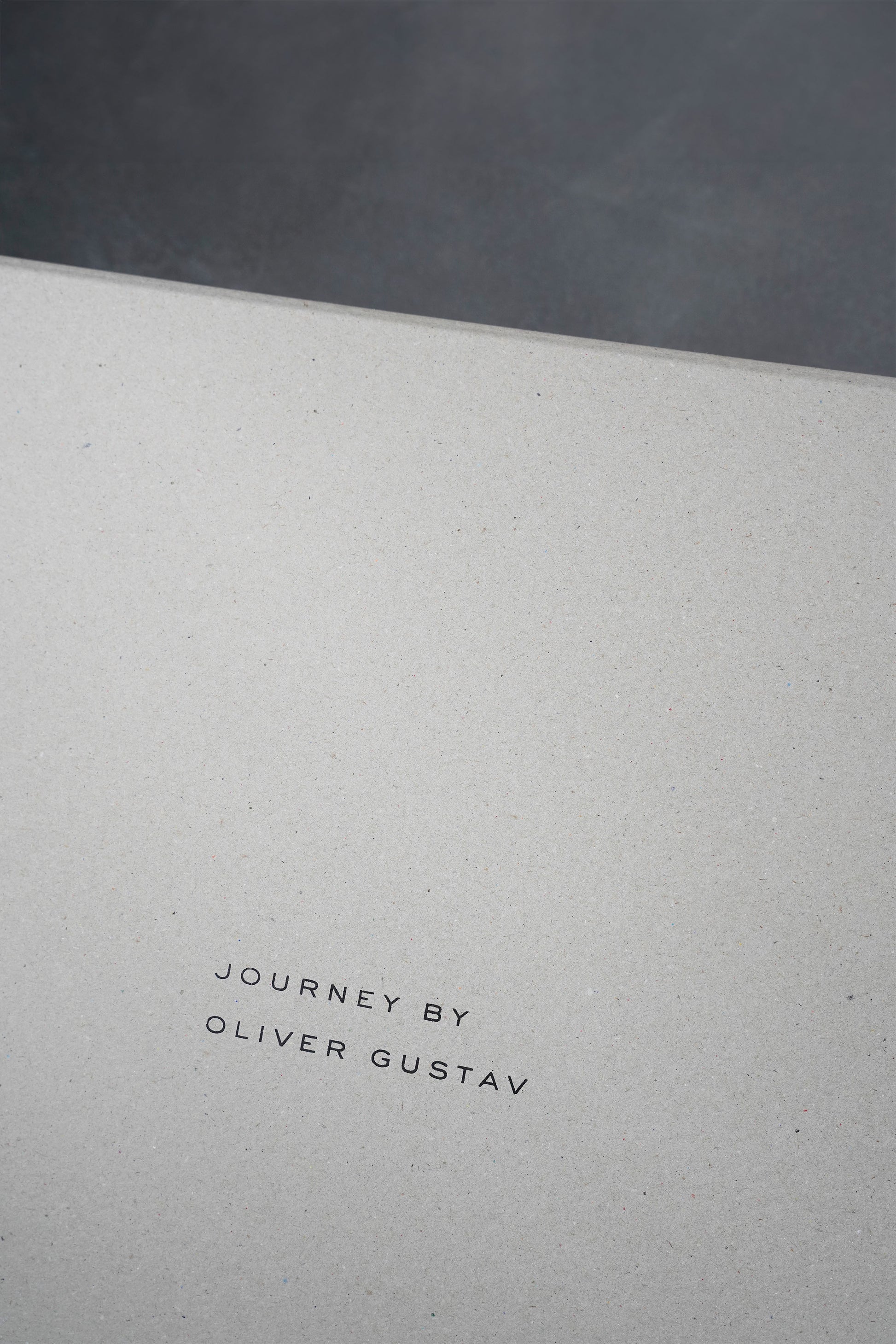 Aluminum Side Table — Journey by Oliver Gustav packaging detail