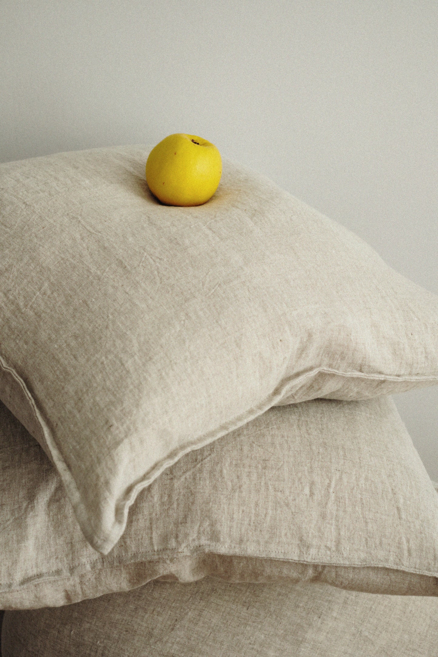 LIN DOUBLE CUSHION — Natural