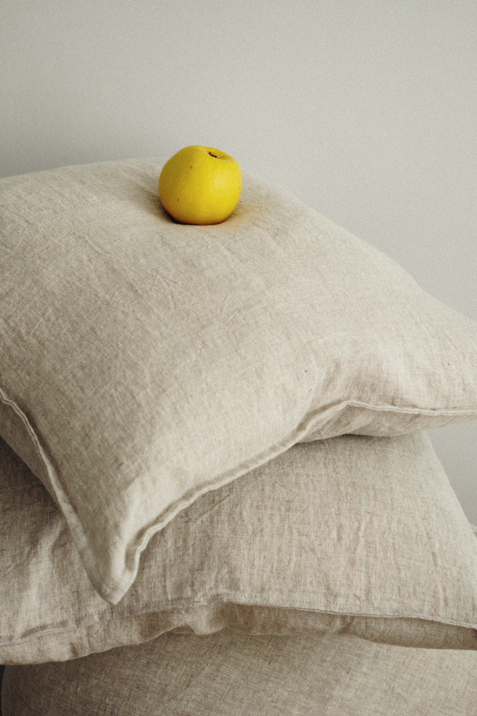 LIN DOUBLE CUSHION — Natural