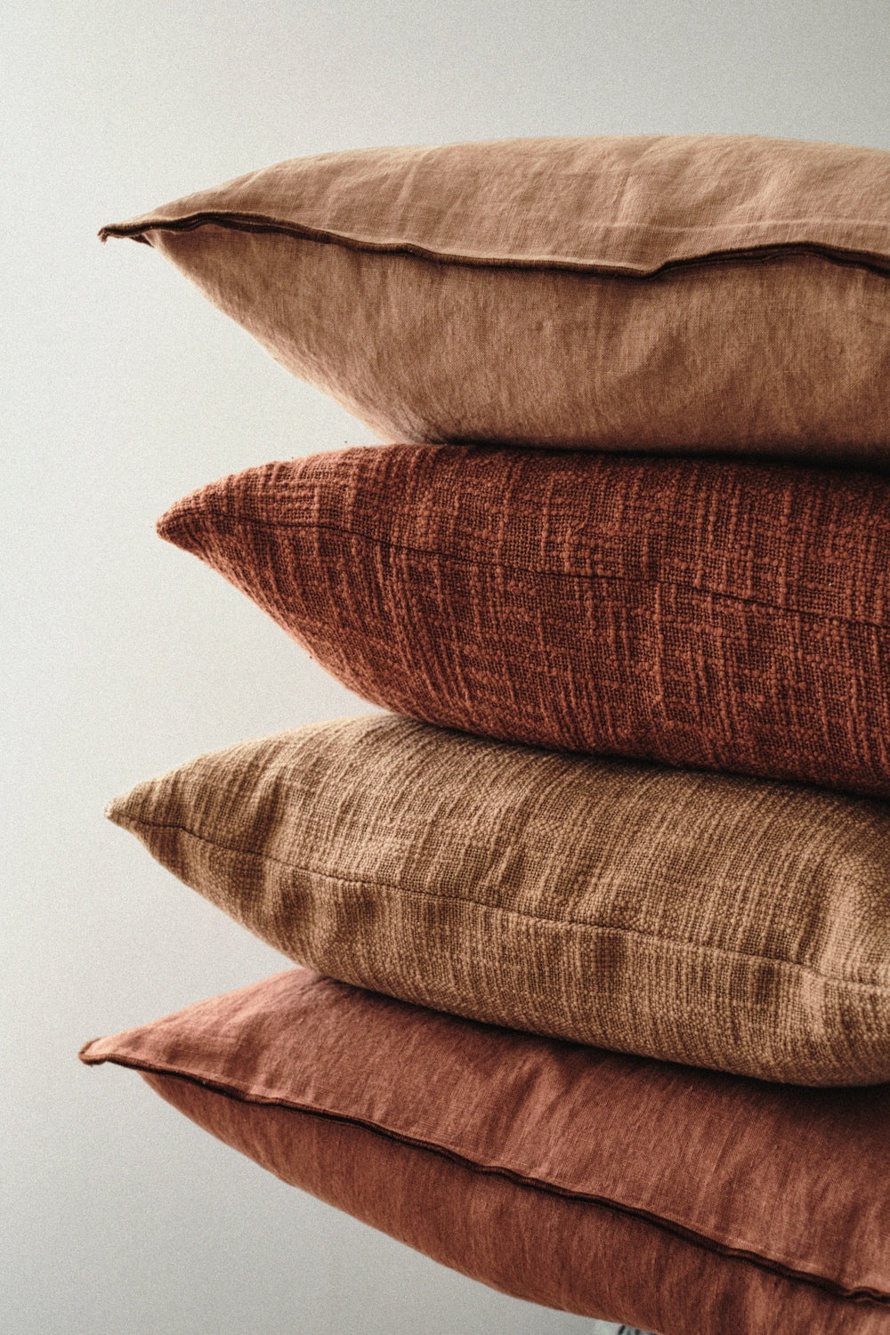 LIN DOUBLE CUSHION — Natural