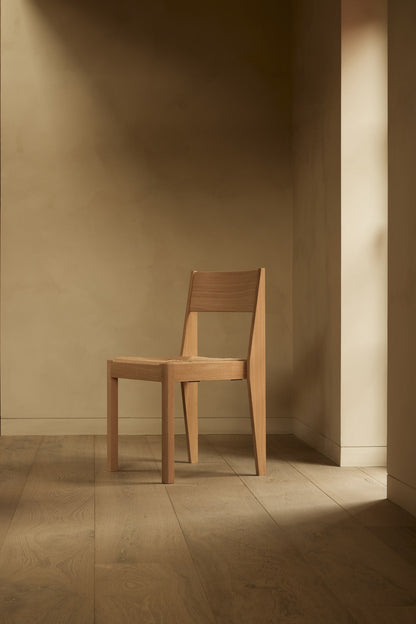 Atelier Chair — 自然橡木 · 紙纖繩座面