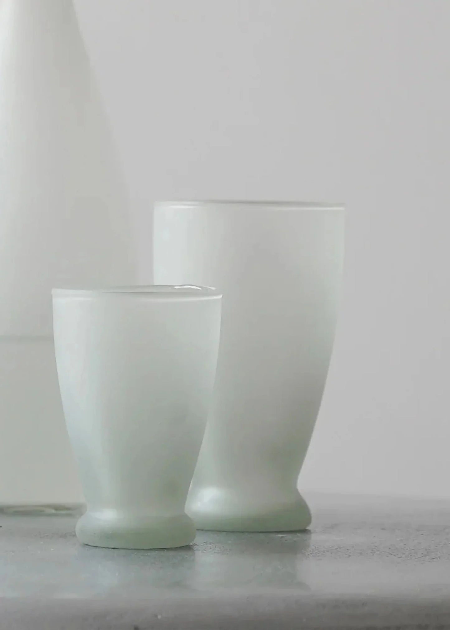 Matte / Clear Glassware Cup