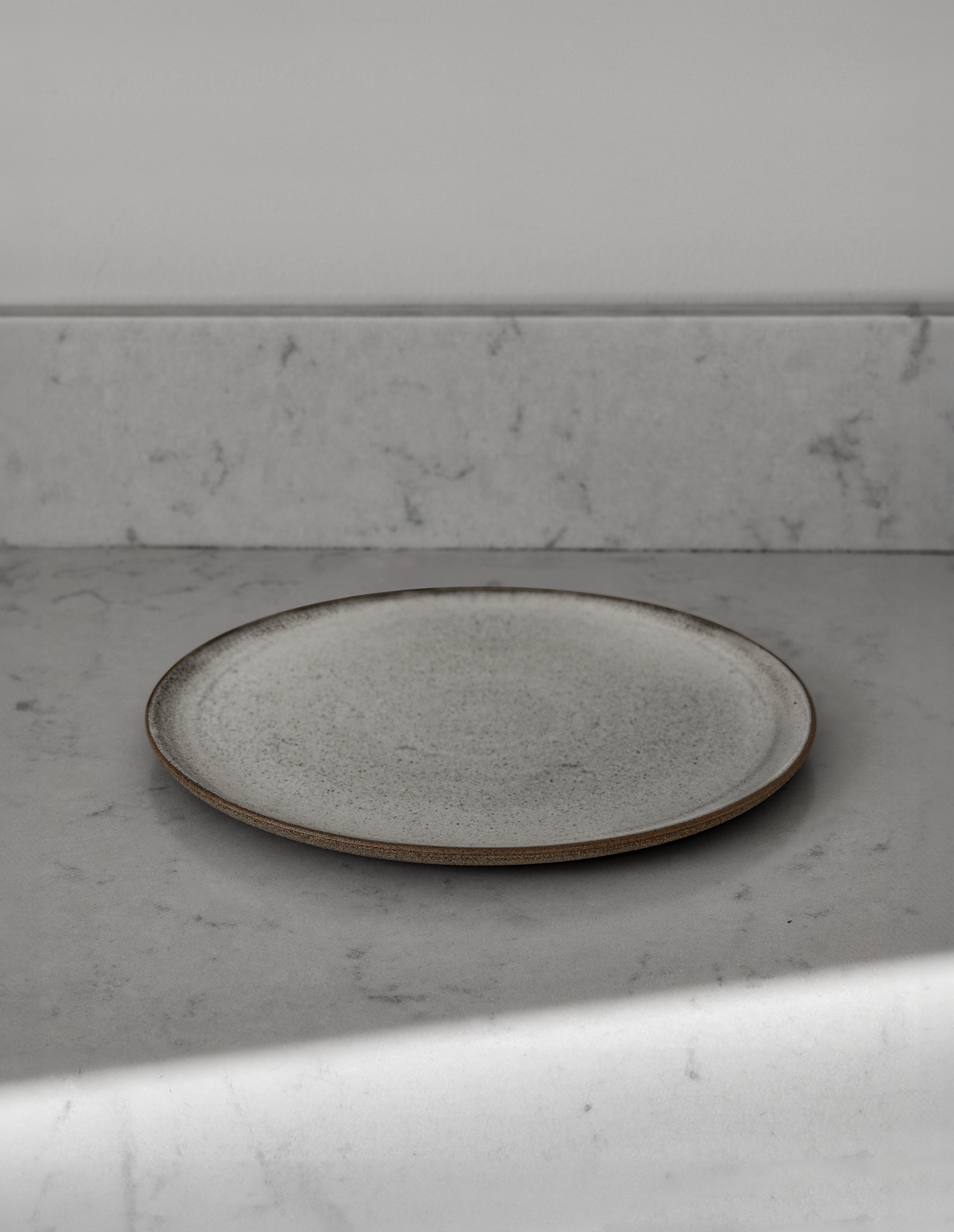 Studio Lunch Plate / 23 cm / Mushroom